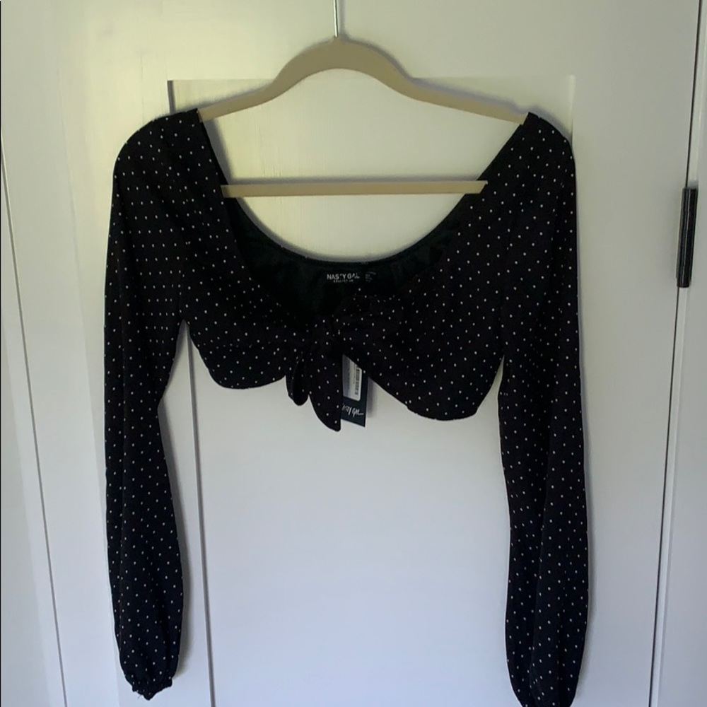 Spotty Crop Top